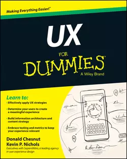 UX For Dummies Donald Chesnut и Kevin Nichols