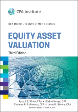 Equity Asset Valuation Elaine Henry и Jerald Pinto