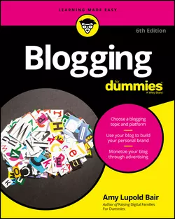 Blogging For Dummies Amy Bair