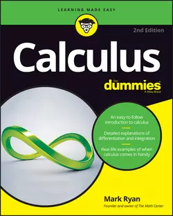 Calculus For Dummies Mark Ryan