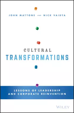 Cultural Transformations. Lessons of Leadership and Corporate Reinvention, John Mattone