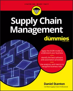 Supply Chain Management For Dummies Daniel Stanton