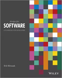 Design for Software. A Playbook for Developers Erik Klimczak