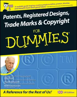 Patents, Registered Designs, Trade Marks and Copyright For Dummies, John Grant