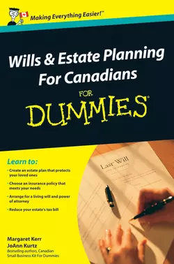 Wills and Estate Planning For Canadians For Dummies, Margaret Kerr