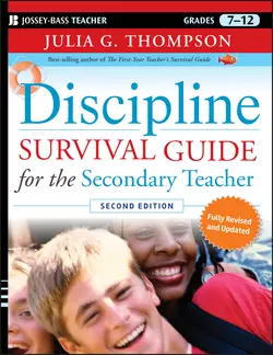 Discipline Survival Guide for the Secondary Teacher, Julia Thompson