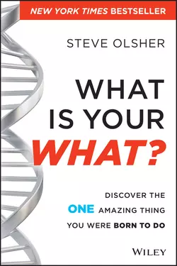 What Is Your WHAT?. Discover The One Amazing Thing You Were Born To Do, Steve Olsher