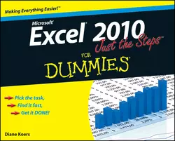 Excel 2010 Just the Steps For Dummies Diane Koers