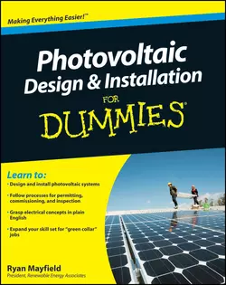 Photovoltaic Design and Installation For Dummies Ryan Mayfield