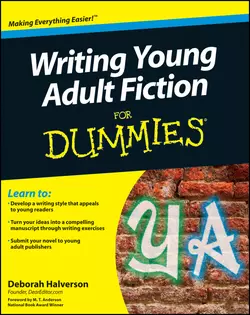 Writing Young Adult Fiction For Dummies, Deborah Halverson