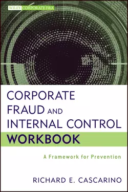 Corporate Fraud and Internal Control Workbook. A Framework for Prevention, Richard Cascarino