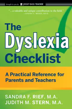 The Dyslexia Checklist. A Practical Reference for Parents and Teachers, Judith Stern