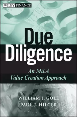 Due Diligence. An M&A Value Creation Approach, William Gole