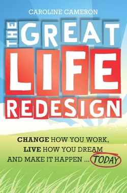 The Great Life Redesign. Change How You Work  Live How You Dream and Make It Happen .. Today Caroline Cameron