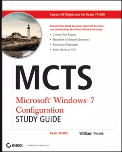 MCTS Windows 7 Configuration Study Guide. Exam 70-680, William Panek