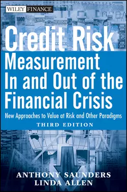 Credit Risk Management In and Out of the Financial Crisis. New Approaches to Value at Risk and Other Paradigms, Anthony Saunders