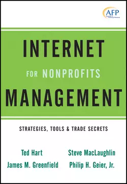 Internet Management for Nonprofits. Strategies, Tools and Trade Secrets, Ted Hart