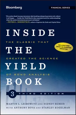 Inside the Yield Book. The Classic That Created the Science of Bond Analysis, Anthony Bova