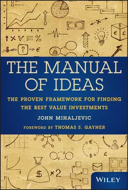 The Manual of Ideas. The Proven Framework for Finding the Best Value Investments, John Mihaljevic