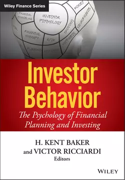 Investor Behavior. The Psychology of Financial Planning and Investing, Victor Ricciardi