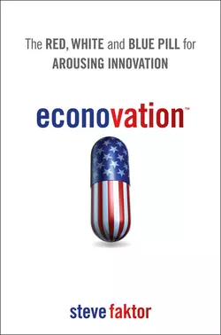 Econovation. The Red, White, and Blue Pill for Arousing Innovation, Steve Faktor