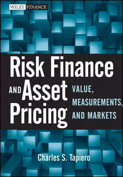 Risk Finance and Asset Pricing. Value, Measurements, and Markets, Charles Tapiero