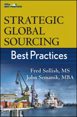 Strategic Global Sourcing Best Practices, Fred Sollish