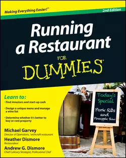 Running a Restaurant For Dummies, Heather Dismore