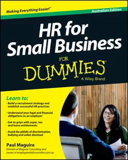 HR For Small Business For Dummies - Australia, Paul Maguire