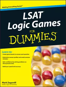 LSAT Logic Games For Dummies Mark Zegarelli