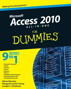 Access 2010 All-in-One For Dummies, Alison Barrows