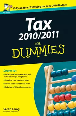 Tax 2010 / 2011 For Dummies, Sarah Laing