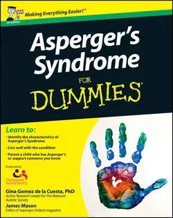 Asperger′s Syndrome For Dummies James Mason и Georgina Gomez