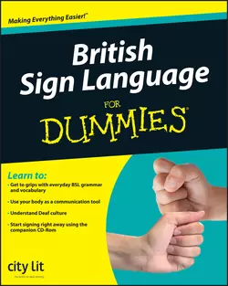 British Sign Language For Dummies, City Lit