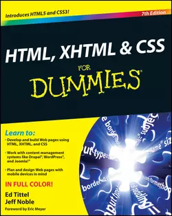 HTML  XHTML and CSS For Dummies Ed Tittel и Jeff Noble