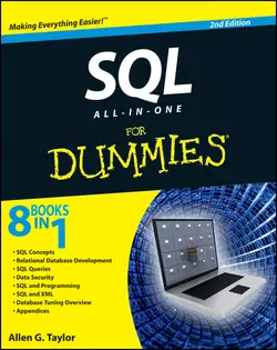 SQL All-in-One For Dummies Allen Taylor