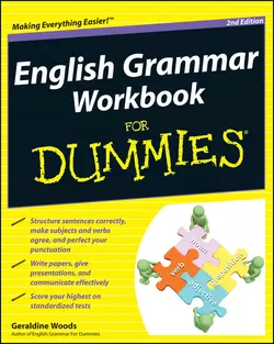 English Grammar Workbook For Dummies, Geraldine Woods