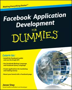 Facebook Application Development For Dummies Jesse Stay