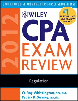 Wiley CPA Exam Review 2012  Regulation O. Whittington и Patrick Delaney