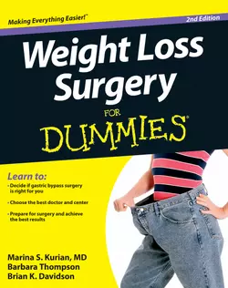 Weight Loss Surgery For Dummies, Barbara Thompson