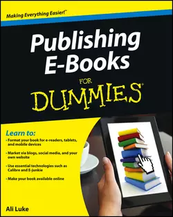 Publishing E-Books For Dummies, Ali Luke