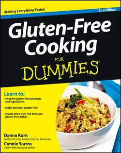 Gluten-Free Cooking For Dummies Danna Korn