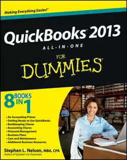 QuickBooks 2013 All-in-One For Dummies, Stephen L. Nelson