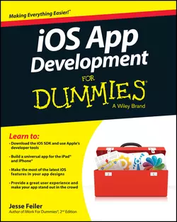 iOS App Development For Dummies, Jesse Feiler