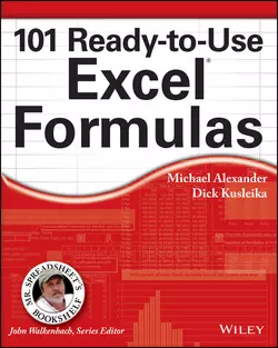 101 Ready-to-Use Excel Formulas, Michael Alexander