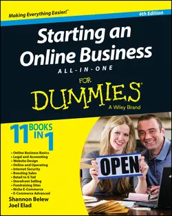 Starting an Online Business All-in-One For Dummies Joel Elad и Shannon Belew