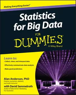 Statistics for Big Data For Dummies Alan Anderson и David Semmelroth