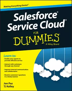 Salesforce Service Cloud For Dummies Jon Paz и T. Kelley