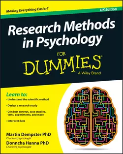 Research Methods in Psychology For Dummies, Donncha Hanna