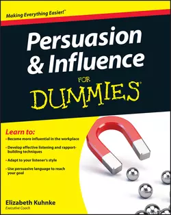 Persuasion and Influence For Dummies Elizabeth Kuhnke